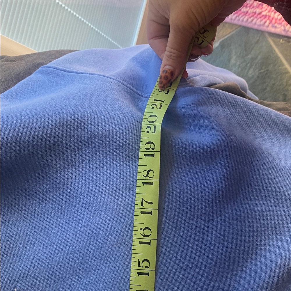 Women’s Crewneck in Vibrant Blue - Picture 2 of 3